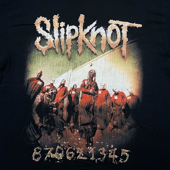 Slipknot Here Comes the Pain World Tour Heavy Metal Tee L - Picture 2 of 4